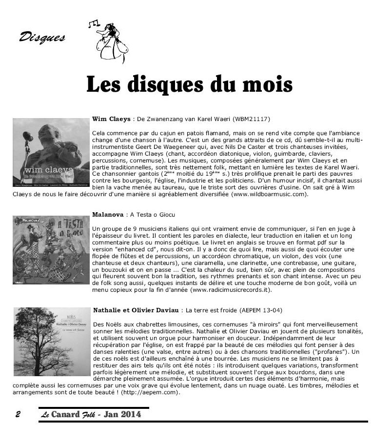 Le Canard folk