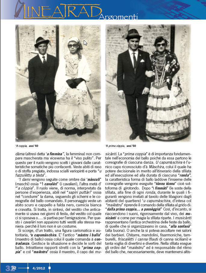 Carnevale Cattafese su Lineatrad