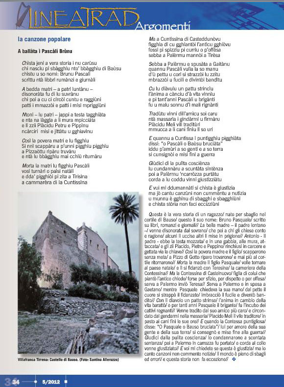 Lineatrad Pasquale Bruno di Pietro Mendolia