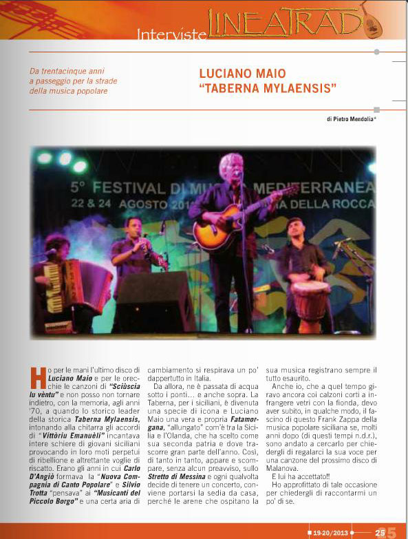LINEATRAD agosto 2013