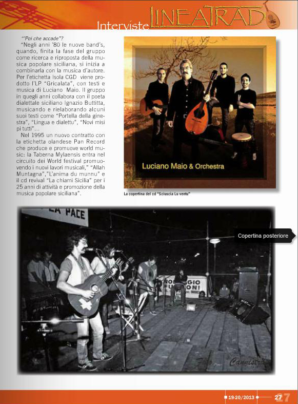 LINEATRAD agosto 2013